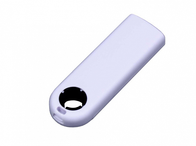 USB 3.0- флешка промо на 128 Гб прямоугольной формы, выдвижной механизм с логотипом в Москве заказать по выгодной цене в кибермаркете AvroraStore