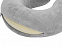 Подушка Basic из микрофибры с эффектом памяти U-shape, серый с логотипом в Москве заказать по выгодной цене в кибермаркете AvroraStore