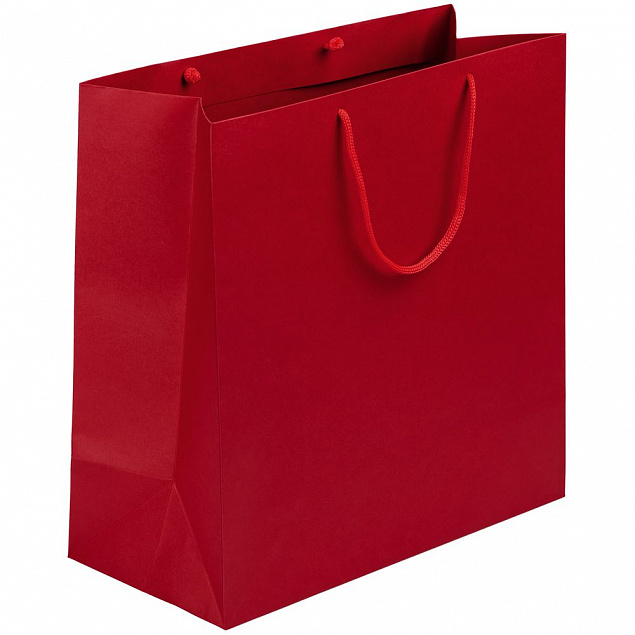 Пакет Porta, большой, красный с логотипом в Москве заказать по выгодной цене в кибермаркете AvroraStore