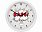 Часы настенные разборные «Idea» с логотипом в Москве заказать по выгодной цене в кибермаркете AvroraStore