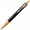 Ручка шариковая Parker IM Premium Black/Gold GT с логотипом в Москве заказать по выгодной цене в кибермаркете AvroraStore
