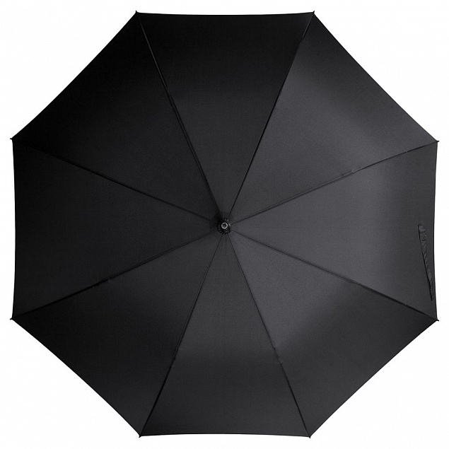 Зонт-трость Unit Classic, черный с логотипом в Москве заказать по выгодной цене в кибермаркете AvroraStore