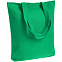 Холщовая сумка Avoska, зеленая с логотипом в Москве заказать по выгодной цене в кибермаркете AvroraStore