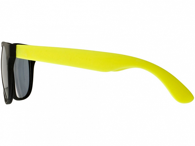 Очки солнцезащитные Retro, неоново-желтый с логотипом в Москве заказать по выгодной цене в кибермаркете AvroraStore