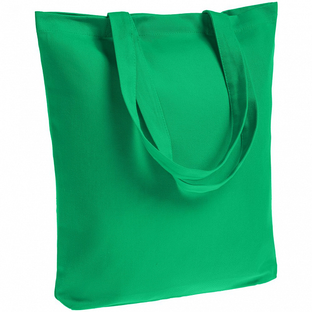 Холщовая сумка Avoska, зеленая с логотипом в Москве заказать по выгодной цене в кибермаркете AvroraStore