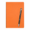 Подарочный набор Sky/Alpha, оранжевый (ежедневник недат А5, ручка) с логотипом в Москве заказать по выгодной цене в кибермаркете AvroraStore