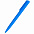 Ручка пластиковая Lavy софт-тач, голубая с логотипом в Москве заказать по выгодной цене в кибермаркете AvroraStore