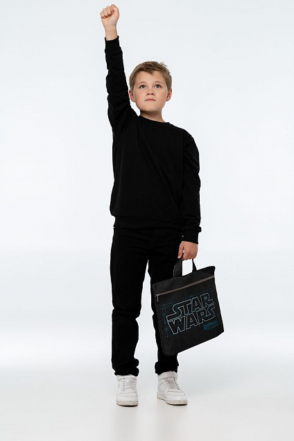 Сумка-папка Star Wars Final Design, черная с логотипом в Москве заказать по выгодной цене в кибермаркете AvroraStore