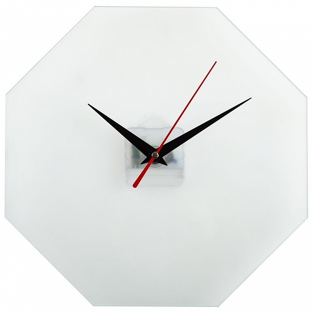 Часы настенные стеклянные Time Diamond с логотипом в Москве заказать по выгодной цене в кибермаркете AvroraStore