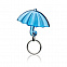 Брелок Rainy, синий с логотипом в Москве заказать по выгодной цене в кибермаркете AvroraStore