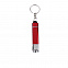 Брелок-фонарик Korel - Красный PP с логотипом в Москве заказать по выгодной цене в кибермаркете AvroraStore
