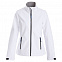 Куртка софтшелл женская TRIAL LADY, белая с логотипом в Москве заказать по выгодной цене в кибермаркете AvroraStore