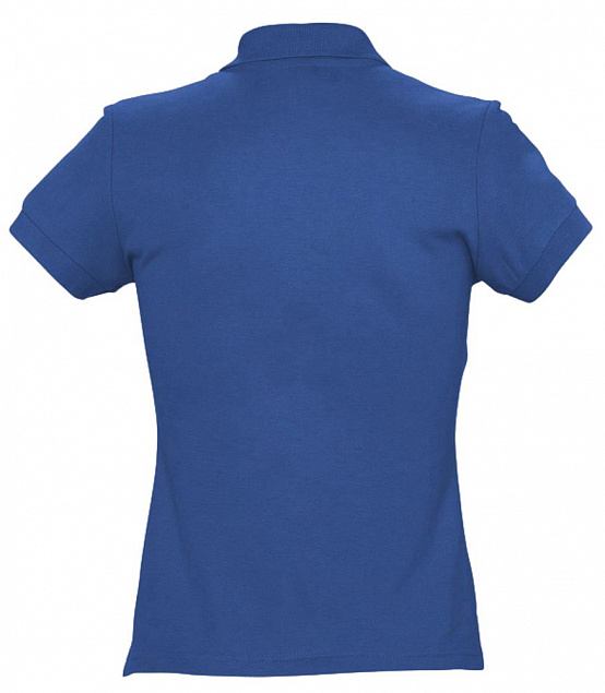 Рубашка поло женская PASSION 170, ярко-синяя (royal) с логотипом  заказать по выгодной цене в кибермаркете AvroraStore