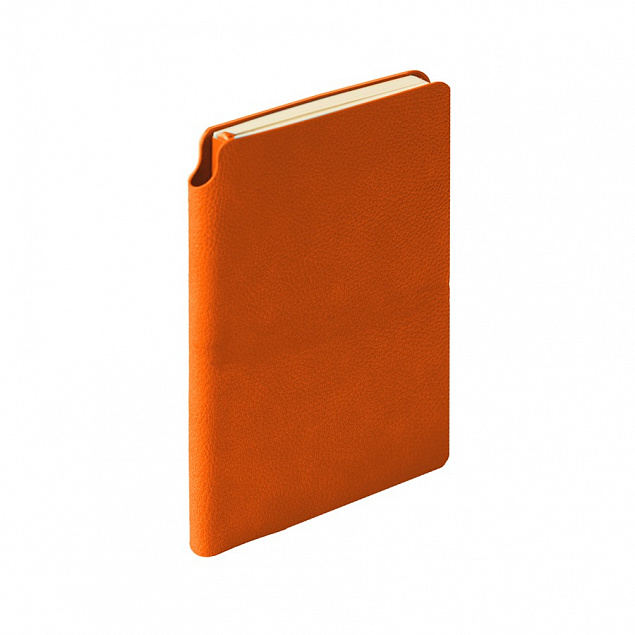Ежедневник недатированный SALLY, A6, оранжевый, кремовый блок с логотипом в Москве заказать по выгодной цене в кибермаркете AvroraStore