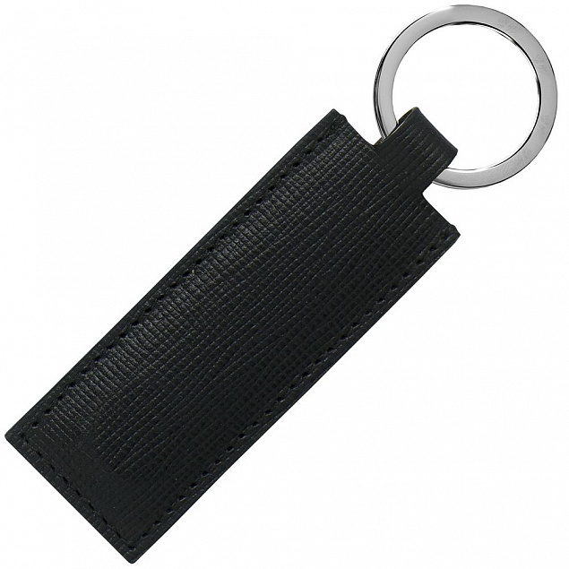 Набор Hugo Boss: папка, брелок и ручка, черный с логотипом  заказать по выгодной цене в кибермаркете AvroraStore