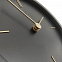 Часы настенные Bronco Thelma, черные с логотипом в Москве заказать по выгодной цене в кибермаркете AvroraStore
