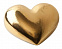 Фарфоровое сердце Golden Heart с логотипом в Москве заказать по выгодной цене в кибермаркете AvroraStore