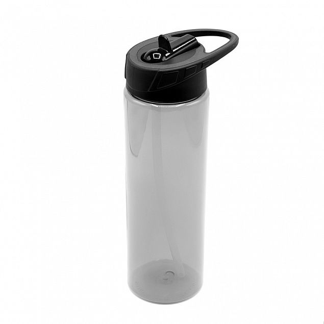 Пластиковая бутылка Mystik - Черный AA с логотипом в Москве заказать по выгодной цене в кибермаркете AvroraStore
