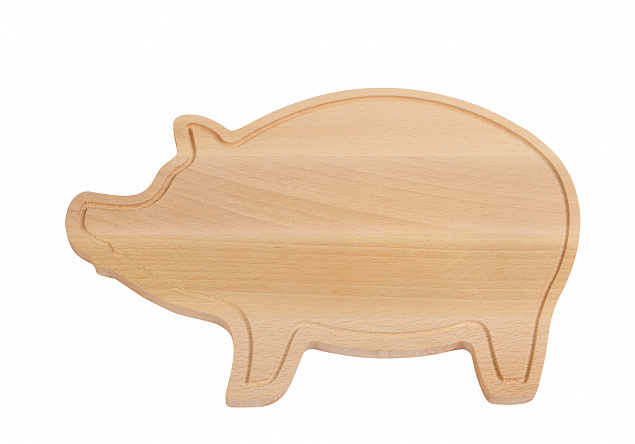 Разделочная доска WOODEN PIGGY, Wood с логотипом в Москве заказать по выгодной цене в кибермаркете AvroraStore