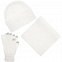 Перчатки сенсорные Urban Flow, молочно-белые с логотипом  заказать по выгодной цене в кибермаркете AvroraStore