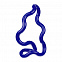 Антистресс «Змейка», синий с логотипом в Москве заказать по выгодной цене в кибермаркете AvroraStore
