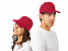 Бейсболка Memphis 5-ти панельная, красный с логотипом в Москве заказать по выгодной цене в кибермаркете AvroraStore