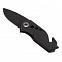 Складной нож Intact, черный с логотипом в Москве заказать по выгодной цене в кибермаркете AvroraStore