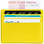 Чехол для карточек Devon, желтый с логотипом в Москве заказать по выгодной цене в кибермаркете AvroraStore