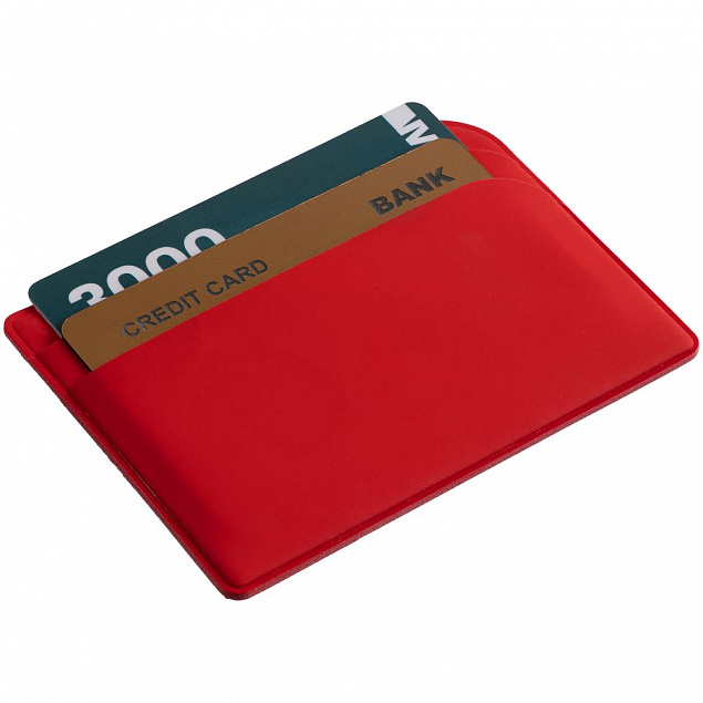 Чехол для карточек Dorset, красный с логотипом в Москве заказать по выгодной цене в кибермаркете AvroraStore