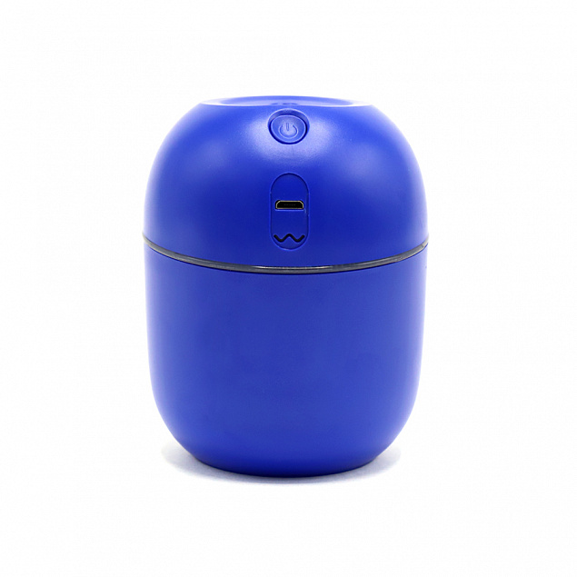 Светодиодный USB увлажнитель Egg - Синий HH с логотипом в Москве заказать по выгодной цене в кибермаркете AvroraStore