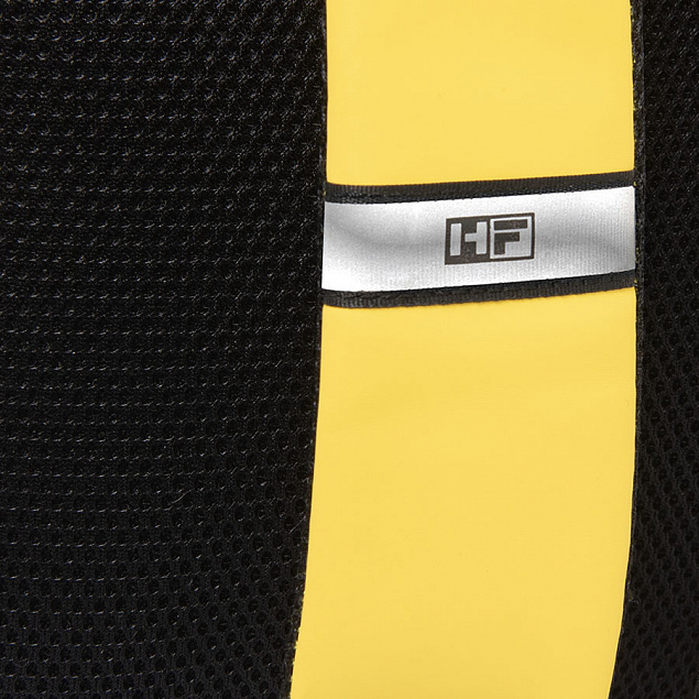 Рюкзак "Go", жёлтый, 41 х 29 х15,5 см, 100%  полиуретан с логотипом в Москве заказать по выгодной цене в кибермаркете AvroraStore