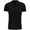 Рубашка поло мужская Planet Men, черная с логотипом в Москве заказать по выгодной цене в кибермаркете AvroraStore