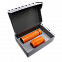 Набор Hot Box E grey (оранжевый) с логотипом в Москве заказать по выгодной цене в кибермаркете AvroraStore