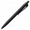 Ручка шариковая Prodir QS03 PRP Tyre Soft Touch, черная с логотипом в Москве заказать по выгодной цене в кибермаркете AvroraStore