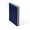 Ежедневник недатированный Duncan, А5,  темно-синий, белый блок с логотипом в Москве заказать по выгодной цене в кибермаркете AvroraStore