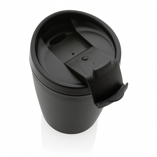 Термокружка с крышкой для кофе из переработанного полипропилена GRS, 300 мл с логотипом в Москве заказать по выгодной цене в кибермаркете AvroraStore