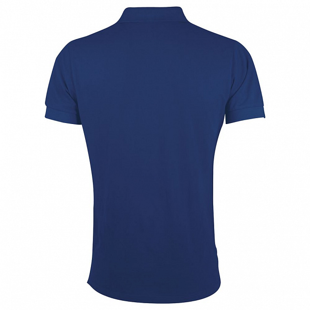 Рубашка поло мужская PORTLAND MEN 200 синий ультрамарин с логотипом в Москве заказать по выгодной цене в кибермаркете AvroraStore