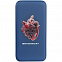 Аккумулятор с подсветкой markBright City, 10000 мАч, синий с логотипом в Москве заказать по выгодной цене в кибермаркете AvroraStore