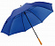 Зонт-трость RAINDROPS, синий с логотипом в Москве заказать по выгодной цене в кибермаркете AvroraStore
