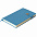 Ежедневник недатированный Linnie, А5, синий, кремовый блок с логотипом в Москве заказать по выгодной цене в кибермаркете AvroraStore
