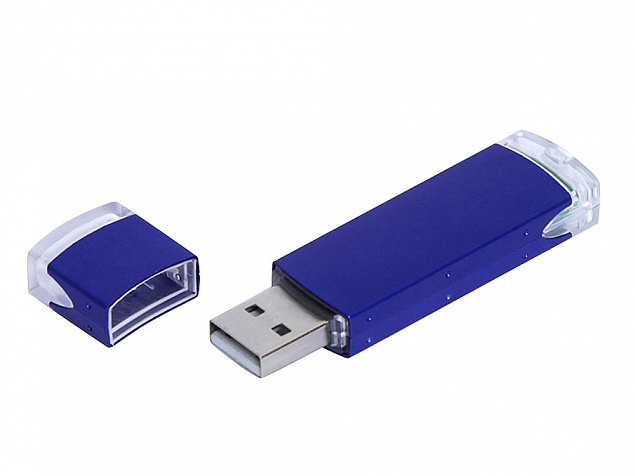 USB 3.0- флешка промо на 128 Гб прямоугольной классической формы с логотипом в Москве заказать по выгодной цене в кибермаркете AvroraStore