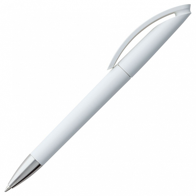 Ручка шариковая Prodir DS3.1 TPC, белая с логотипом в Москве заказать по выгодной цене в кибермаркете AvroraStore