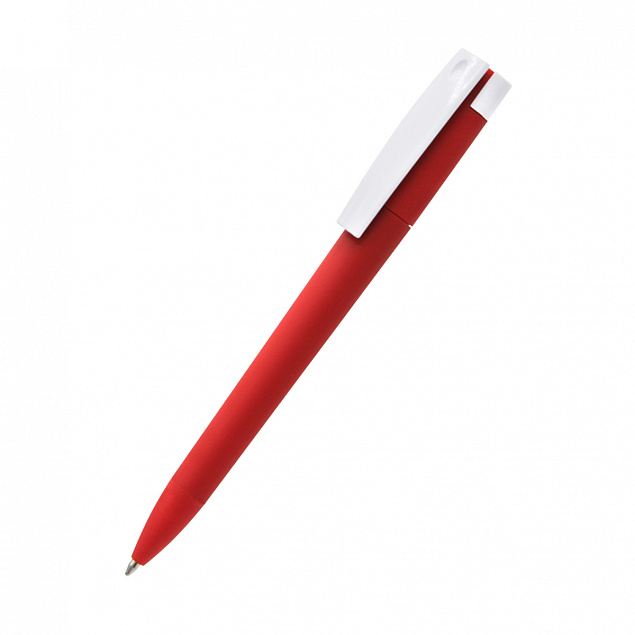 Ручка шариковая T-pen - Красный PP с логотипом в Москве заказать по выгодной цене в кибермаркете AvroraStore
