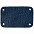 Лейбл кожаный Beta, S, синий с логотипом в Москве заказать по выгодной цене в кибермаркете AvroraStore