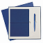 Подарочный набор Portobello/Summer time синий-2(Ежедневник недат А5, Ручка) беж. ложемент с логотипом в Москве заказать по выгодной цене в кибермаркете AvroraStore