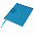 Бизнес-блокнот "Tweedi", 150х180 мм, синий, кремовая бумага, гибкая обложка, в линейку с логотипом в Москве заказать по выгодной цене в кибермаркете AvroraStore