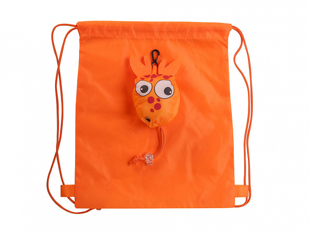 Детский рюкзак ELANIO складной, жираф с логотипом в Москве заказать по выгодной цене в кибермаркете AvroraStore