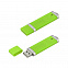 Флеш-карта USB 8GB "Абсолют", зеленое яблоко с логотипом в Москве заказать по выгодной цене в кибермаркете AvroraStore