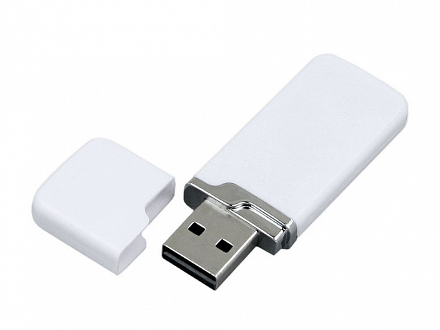 USB 3.0- флешка на 64 Гб с оригинальным колпачком с логотипом в Москве заказать по выгодной цене в кибермаркете AvroraStore