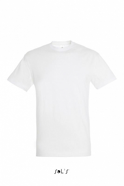 Фуфайка (футболка) REGENT мужская,Белый 3XL с логотипом в Москве заказать по выгодной цене в кибермаркете AvroraStore